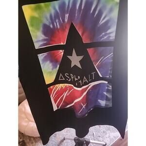 AYC Asphalt Yacht Club skateboard BLACK jersey t-shirt mens Sz XL NWT A120 Nice